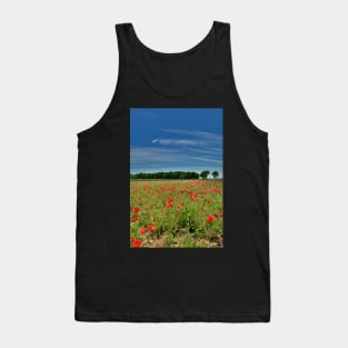 Poppy Field Near Cividale Tank Top